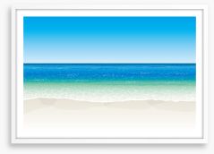Beaches Framed Art Print 374605367