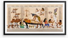 Egyptian Art Framed Art Print 376368454