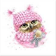 Owls Art Print 378094916