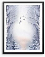 Winter Framed Art Print 383873552