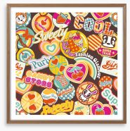 Sweetie pie Framed Art Print 38483457