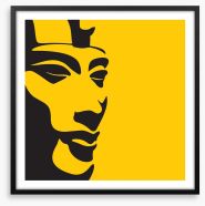 Pharaoh Akhenaten Framed Art Print 38873595