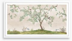 The flowering tree Framed Art Print 389625547