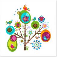 Whimsy tree Art Print 39427975