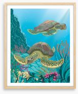 Under The Sea Framed Art Print 39811941