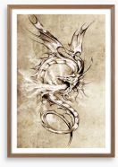Dragons Framed Art Print 39978145
