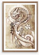 Dragons Framed Art Print 40156098