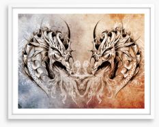 Dragons Framed Art Print 40334855
