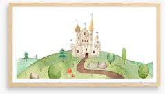 Fairy Castles Framed Art Print 403700675