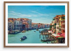 Summer in Venice Framed Art Print 404497702