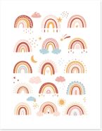 Rainbows Art Print 404934632