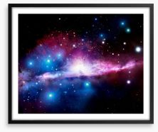 Deep space nebula Framed Art Print 40510624