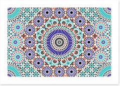 Mosaic Art Print 406781661