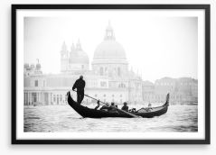 Venice gondola Framed Art Print 40706071
