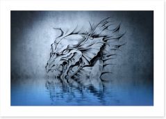 Dragons Art Print 40973359
