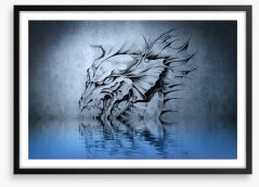 Dragons Framed Art Print 40973359