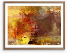 Sunburnt land Framed Art Print 41007390
