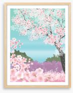 Spring Framed Art Print 410611869