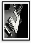 Guitar rock Framed Art Print 41199321