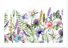 Floral Art Print 413129366
