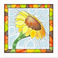Stained Glass Art Print 41385854