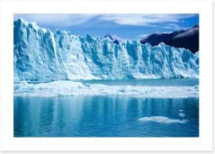 Glaciers Art Print 416825505