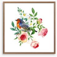 Birds Framed Art Print 418301079