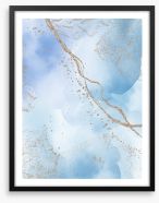 Winter's touch Framed Art Print 419510568