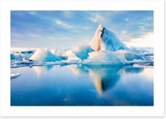 Glaciers Art Print 420871224
