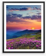 Sunsets / Rises Framed Art Print 42149906