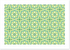 Geometric Art Print 423605861