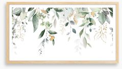 Eucalypt cascade Framed Art Print 423757973