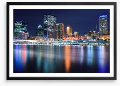 Brisbane Framed Art Print 42554820