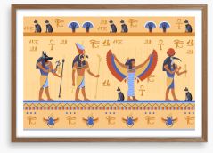 Egyptian Art Framed Art Print 427496024