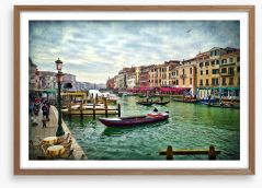One day in Venice Framed Art Print 42769143
