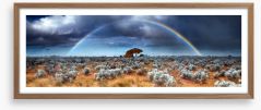 Outback hope Framed Art Print 42804805