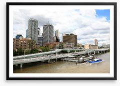 Brisbane Framed Art Print 42853997