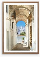 Andalucia archways Framed Art Print 43491003