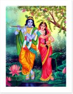 Indian Art Art Print 435152312