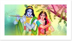 Indian Art Art Print 438007845