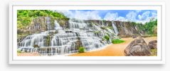 Waterfalls Framed Art Print 43810824