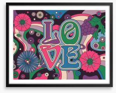 Summer of love Framed Art Print 442762938
