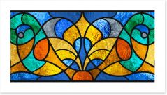 Stained Glass Art Print 443691294