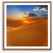 Desert Framed Art Print 44656256