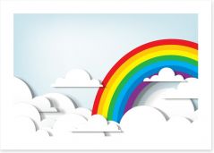 Rainbows Art Print 44739229