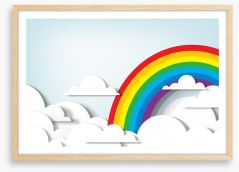 Rainbows Framed Art Print 44739229