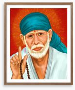 Sai Baba of Shirdi Framed Art Print 447796512
