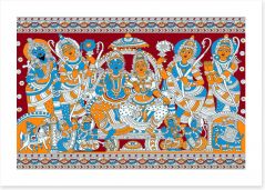 Indian Art Art Print 448284645