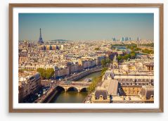 The city of Paris Framed Art Print 44929117