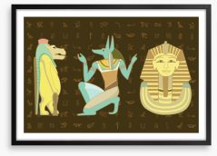 Egyptian Art Framed Art Print 45077992